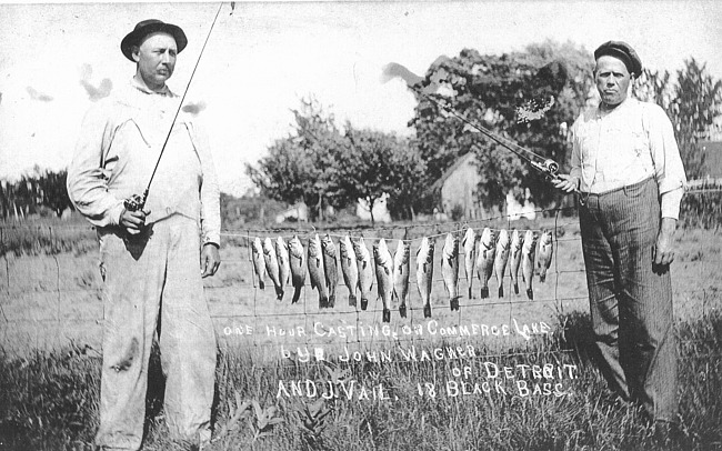 Commerce Lake Fishermen, c. 1920