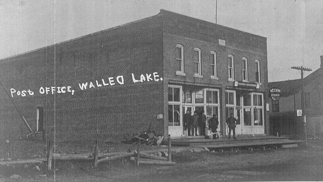 Walled Lake Post Office, c. 1900