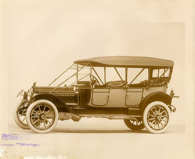 1912 Packard phaeton, left side view