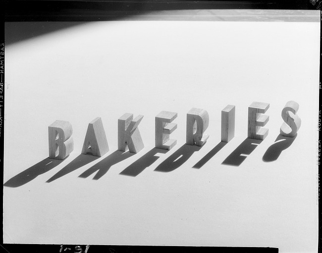 Awrey Bakeries wooden letters 1