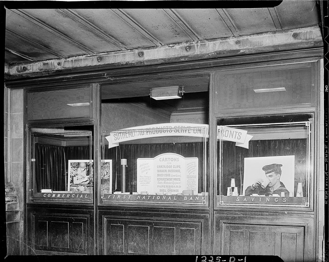 Window display for war years