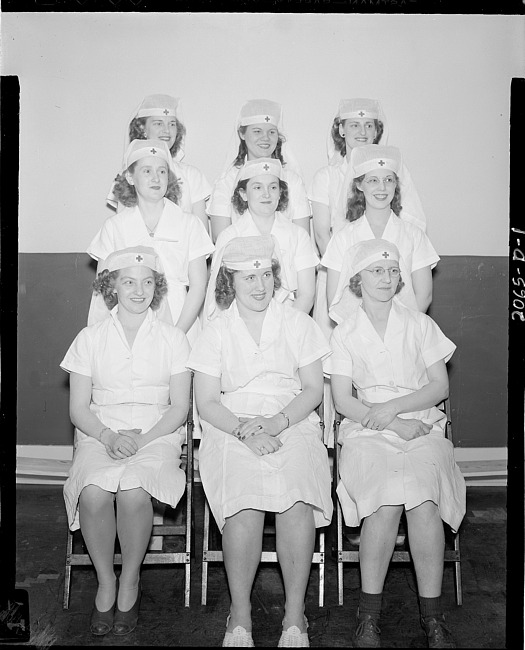 Group of Red Cross women