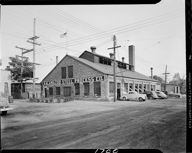 Steel industry building