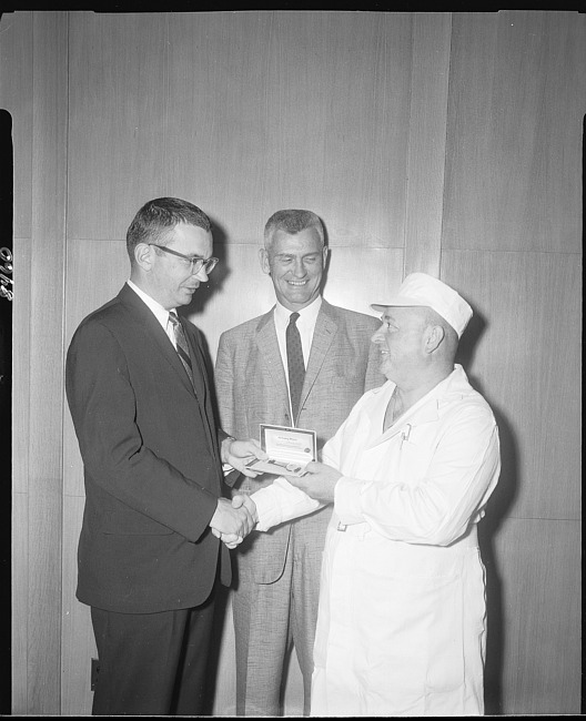 Man receiving watch