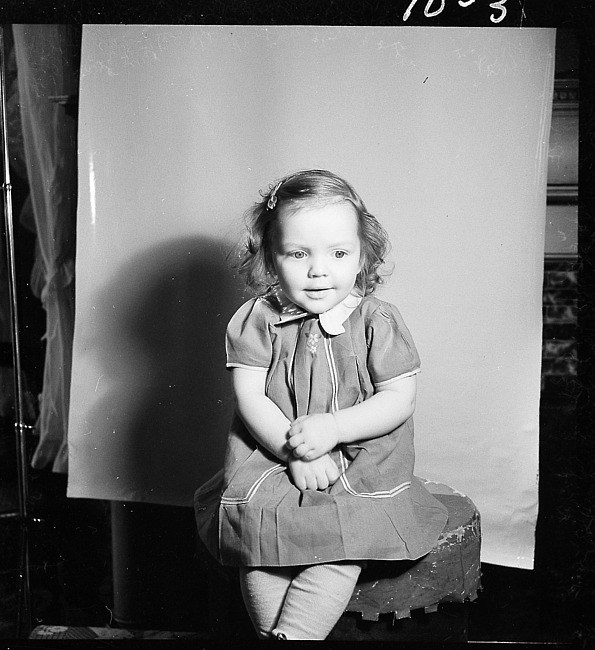 Portrait of toddler, girl