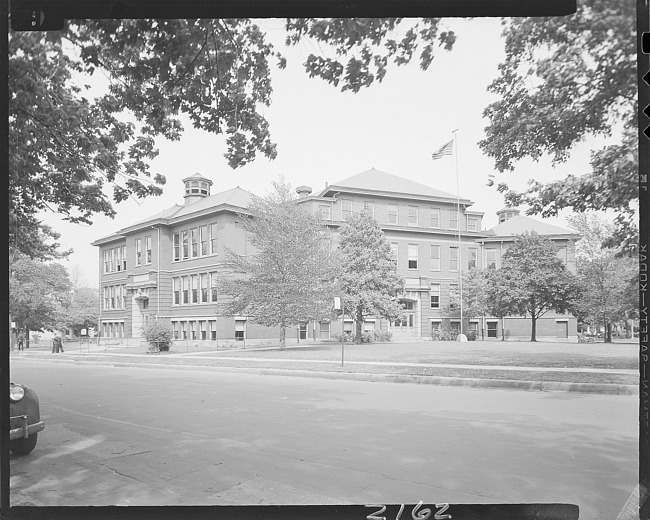 Washington School exterior, Kalamazoo