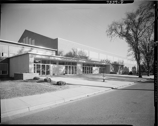 Field House of Western Michigan University, entry area