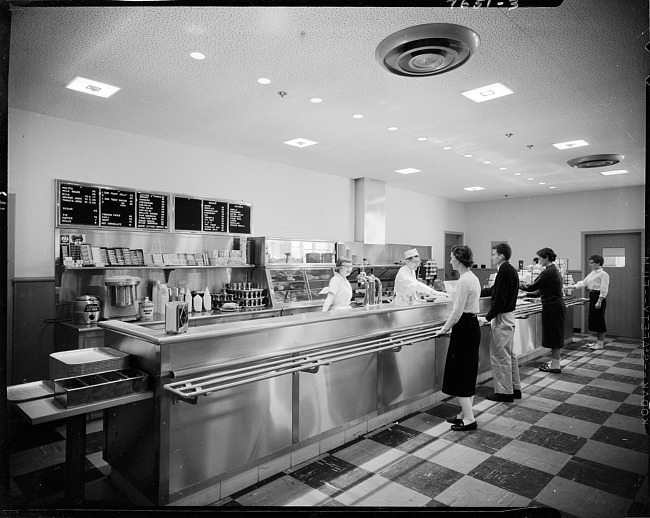 College cafeteria