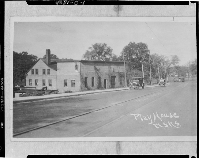 Copy negative of Western State Normal School Playhouse