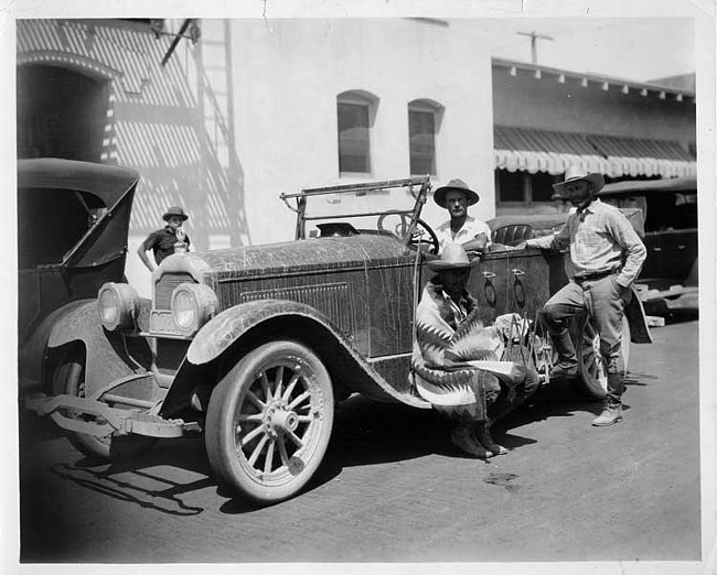 1924 Packard touring car in Arizona