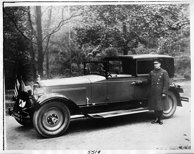 1927 Packard all-weather cabriolet used as Queen Marie's personal vehicle during 1926 U.S. visit