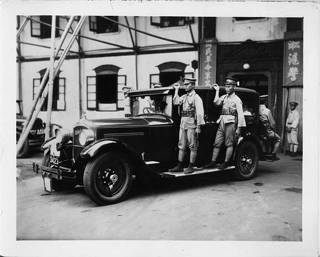 1928 Packard, special armored car for Chiang Kai-Shek, president of China