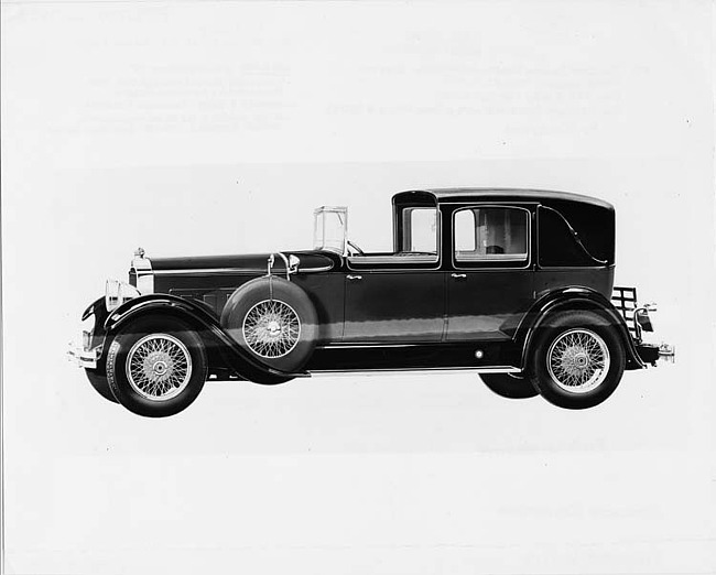 1929 Packard all weather cabriolet, nine-tenths left front view