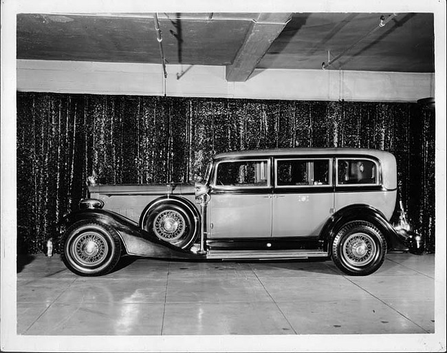 1933 Packard special bullet-proof sedan limousine for president of Dominican Republic