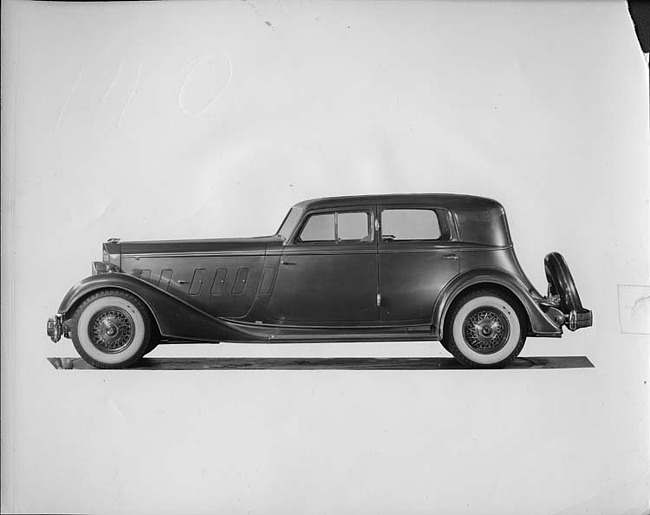 1933 Packard special 'Car of the Dome' show car, left side view