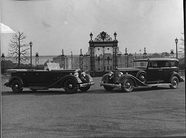 1934 Packards owned by Emperor Kang Teh of Manchukuo
