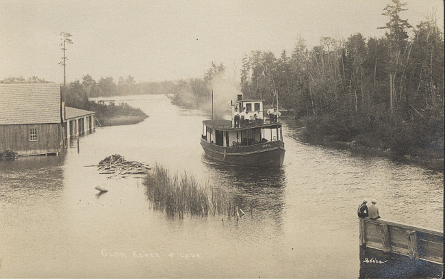 Watching The Mabel, Clam River and Clam Lake