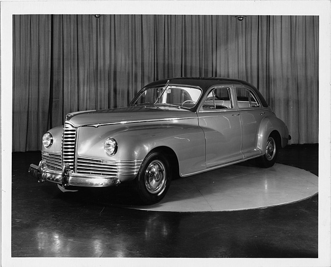 1947 Packard touring sedan, three-quarter front left view