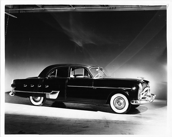 1952 Packard formal sedan, nine-tenths right side view