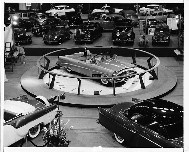 1954 Packard Panther-Daytona debut at New York International Auto Show
