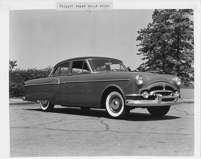 1954 Packard Super Clipper, three-quarter right front view