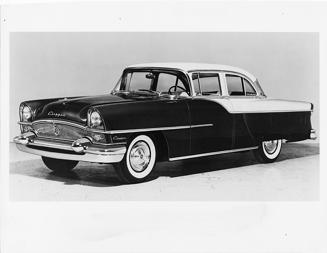 1955 Packard Clipper, three-quarter left side view