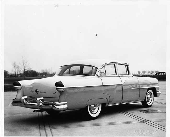 1955 Packard Clipper super, three-quarter rear right view