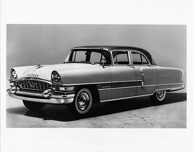 1955 Packard Patrician, three-quarter left side view