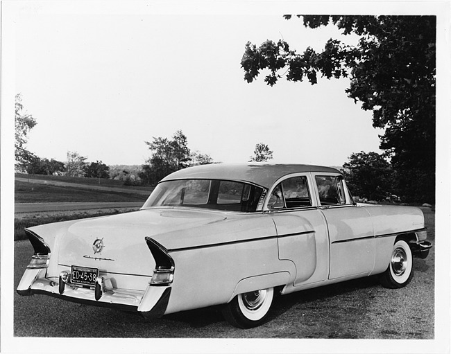 1956 Packard Clipper deluxe, three-quarter rear right view