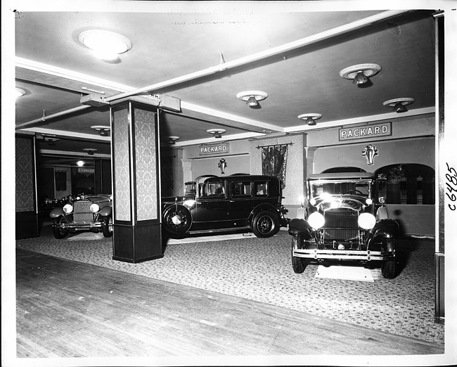 29th Annual National Automobile Show, Packard stand, January 1929