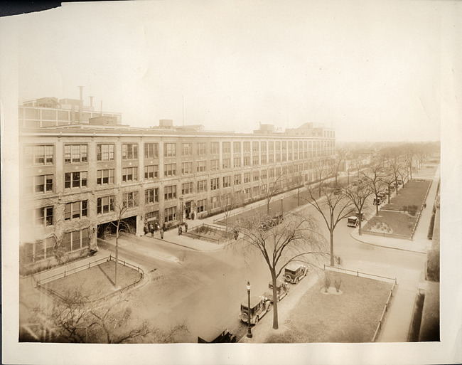 Packard office building, 1931