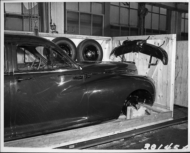 1946-47 Packard semi-assembly kit ready for shipping