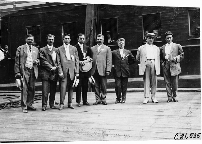 Committee of the Detroit Club, 1909 Glidden Tour, Detroit, Mich.