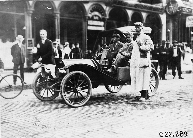 Participants in 1909 Glidden Tour