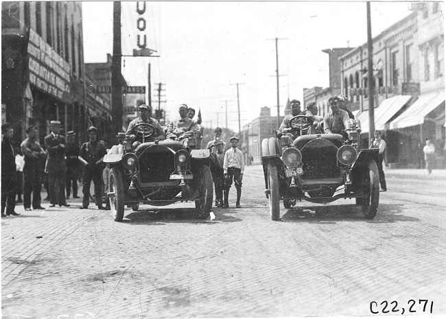 Studebaker car #79 at the 1909 Glidden Tour