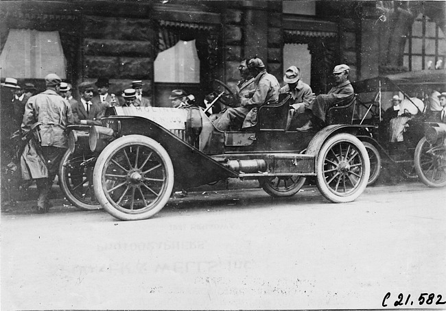 Moline car #100 at the 1909 Glidden Tour