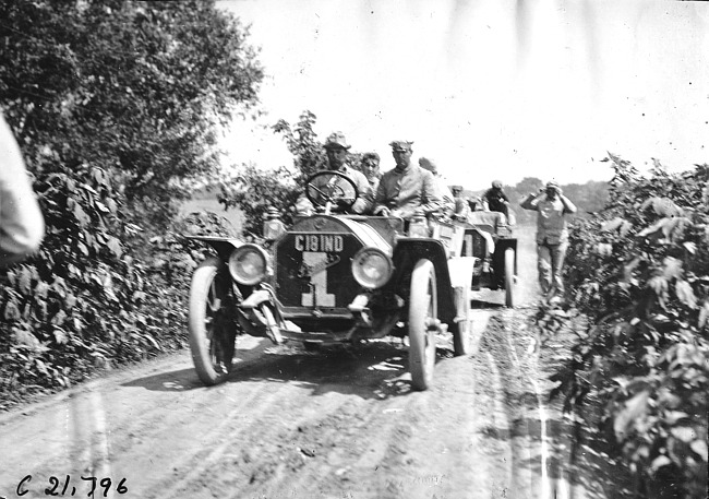 Participant in the 1909 Glidden Tour