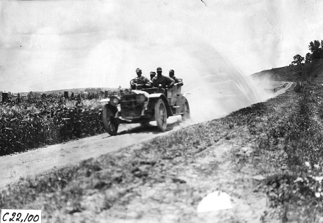 American Simplex car at the 1909 Glidden Tour