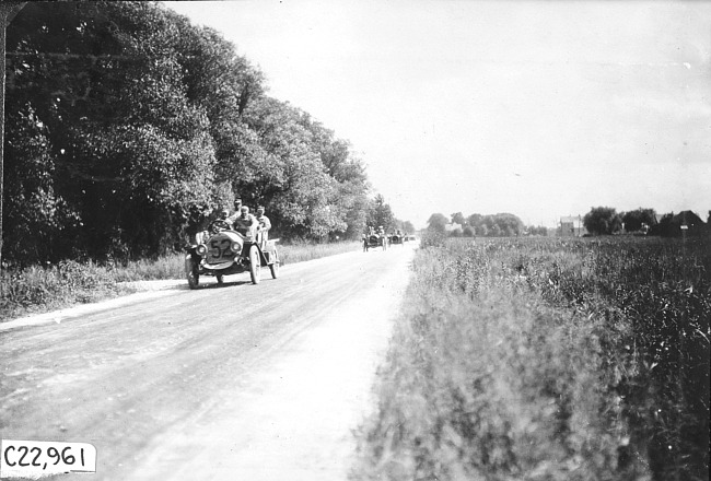 Participants in the 1909 Glidden Tour