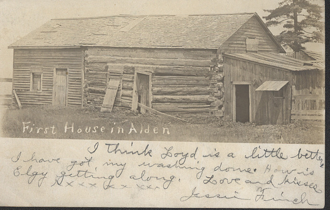 First house in Alden