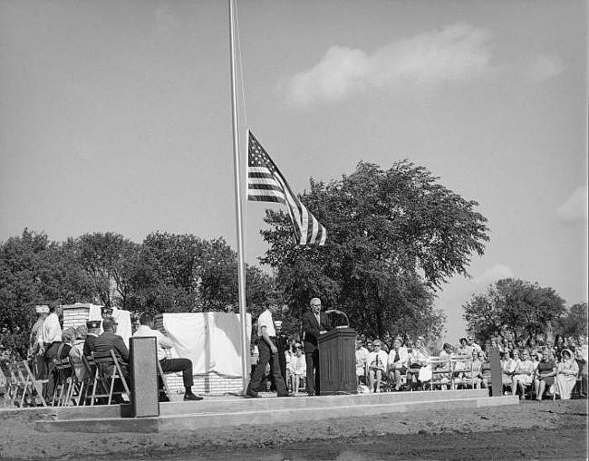 Memorial Dedication ceremonial proceedings