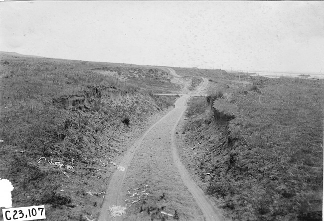 Western scenery at the 1909 Glidden Tour