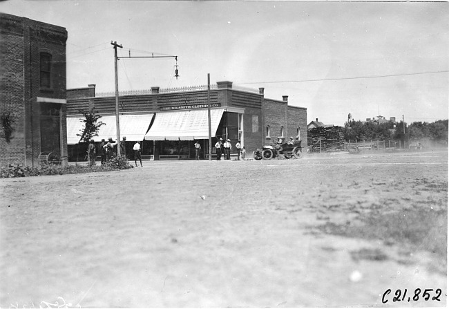 Midland car #12 in Brush, Colo., at the 1909 Glidden Tour