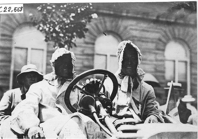 Participants in Colorado Springs, Colo., at the 1909 Glidden Tour