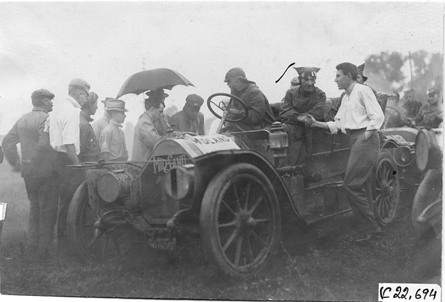 Midland car #11 in Hugo, Colo., at the 1909 Glidden Tour