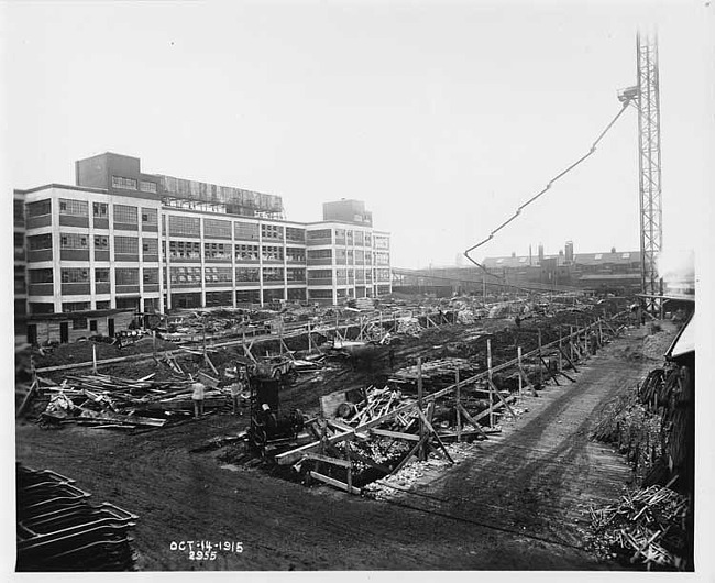 Dodge Brothers pressed steel shop