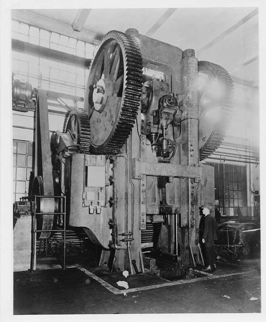 Dodge Brothers pressed steel shop interior