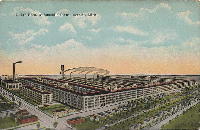 Dodge Brothers automobile plant, Detroit, Mich.