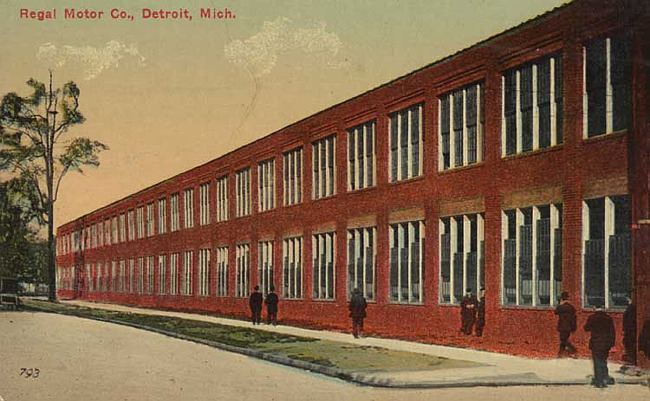 Regal Motor Company, Detroit, Mich.