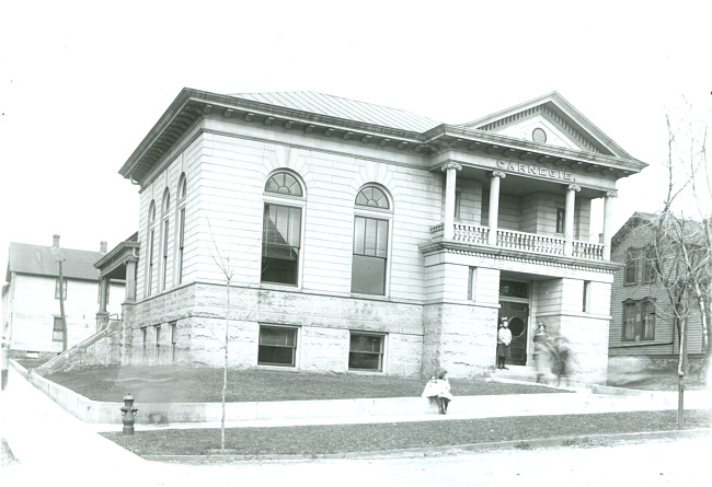 Carnegie Public Library in Iron Mountain, Michigan